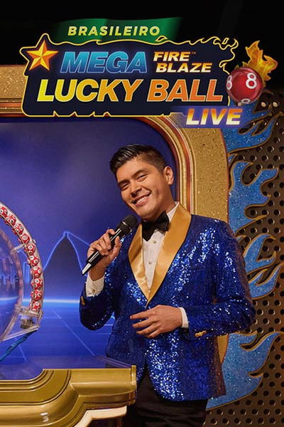 Mega Fire Blaze Lucky Ball Brasileiro game at Betwest Casino